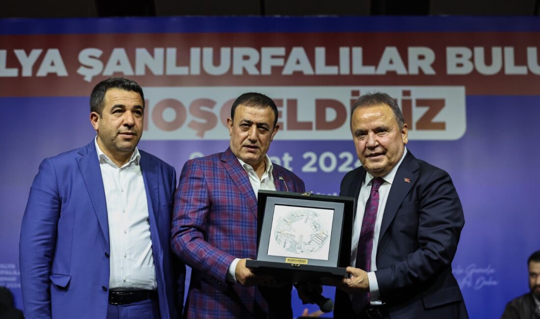 Antalya Şanlıurfalılar Buluşması’na katılan