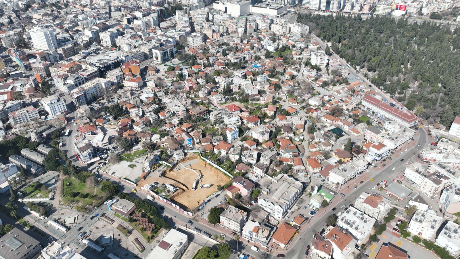 Balbey Kentsel Yenileme Projesi’nde ilk beton döküldü