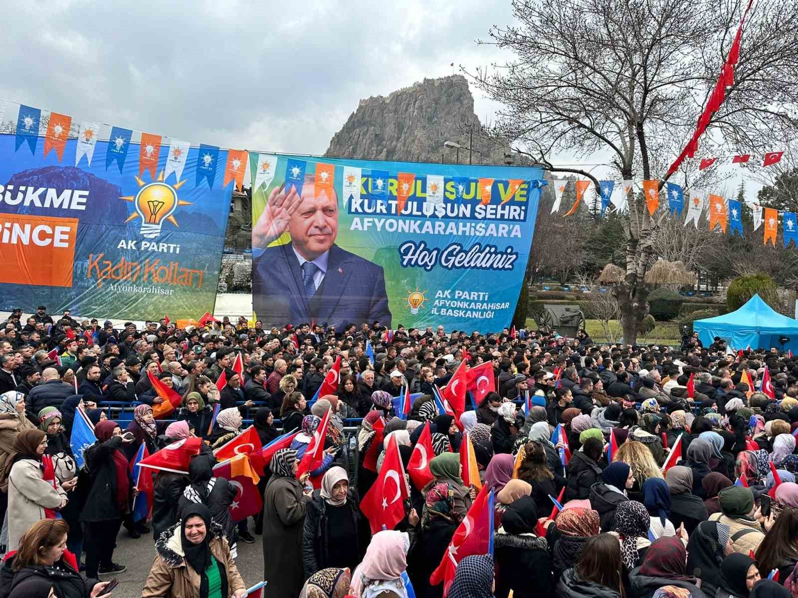 Cumhurbaşkanı Erdoğan Afyonkarahisar’da