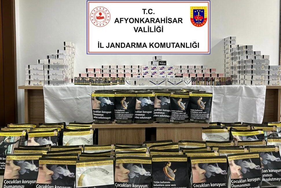 AFYONKARAHİSAR’DA JANDARMA TARAFINDAN GERÇEKLEŞTİRİLEN