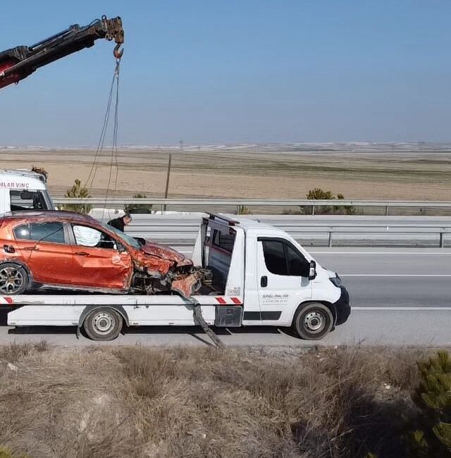 Afyonkarahisar’da kontrolden çıkarak yaklaşık