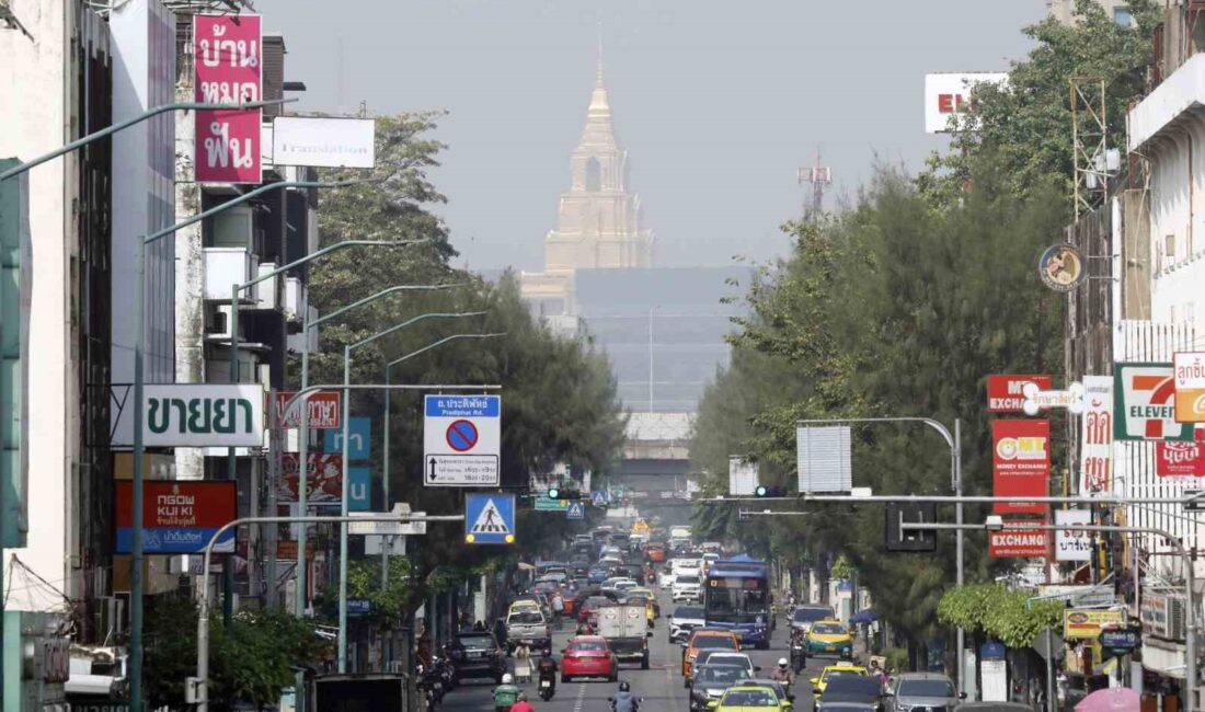 TAYLAND’DA, HAVA KİRLİLİĞİNİN ARTMASI