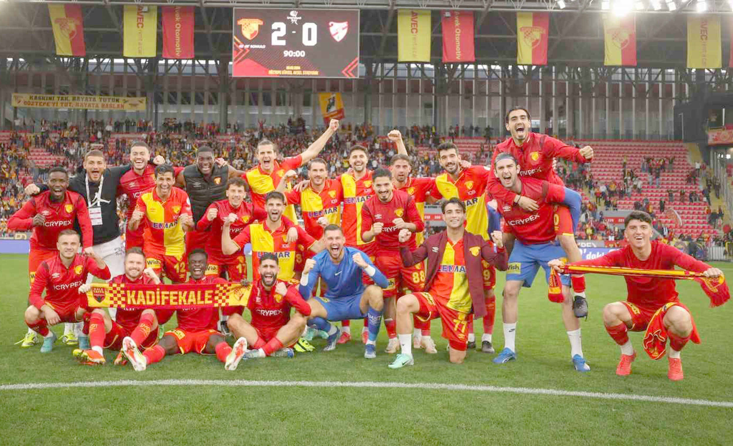 Göztepe, adım adım Süper Lig’e