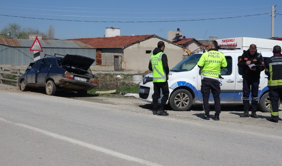 Kütahya’nın Tavşanlı ilçesinde meydana