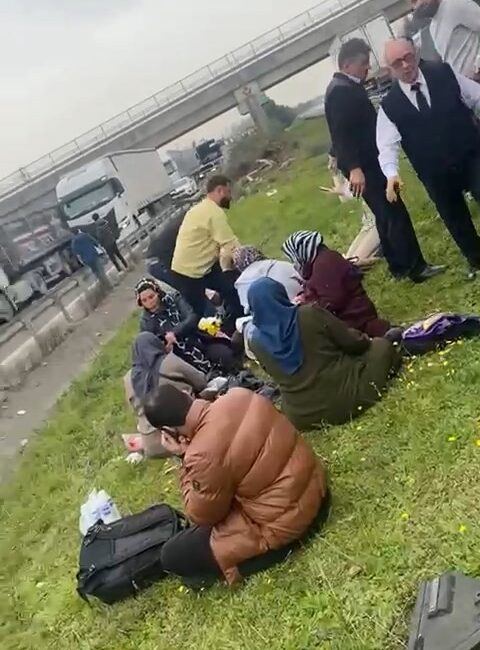 Düzce’de şehirlerarası yolcu otobüsü