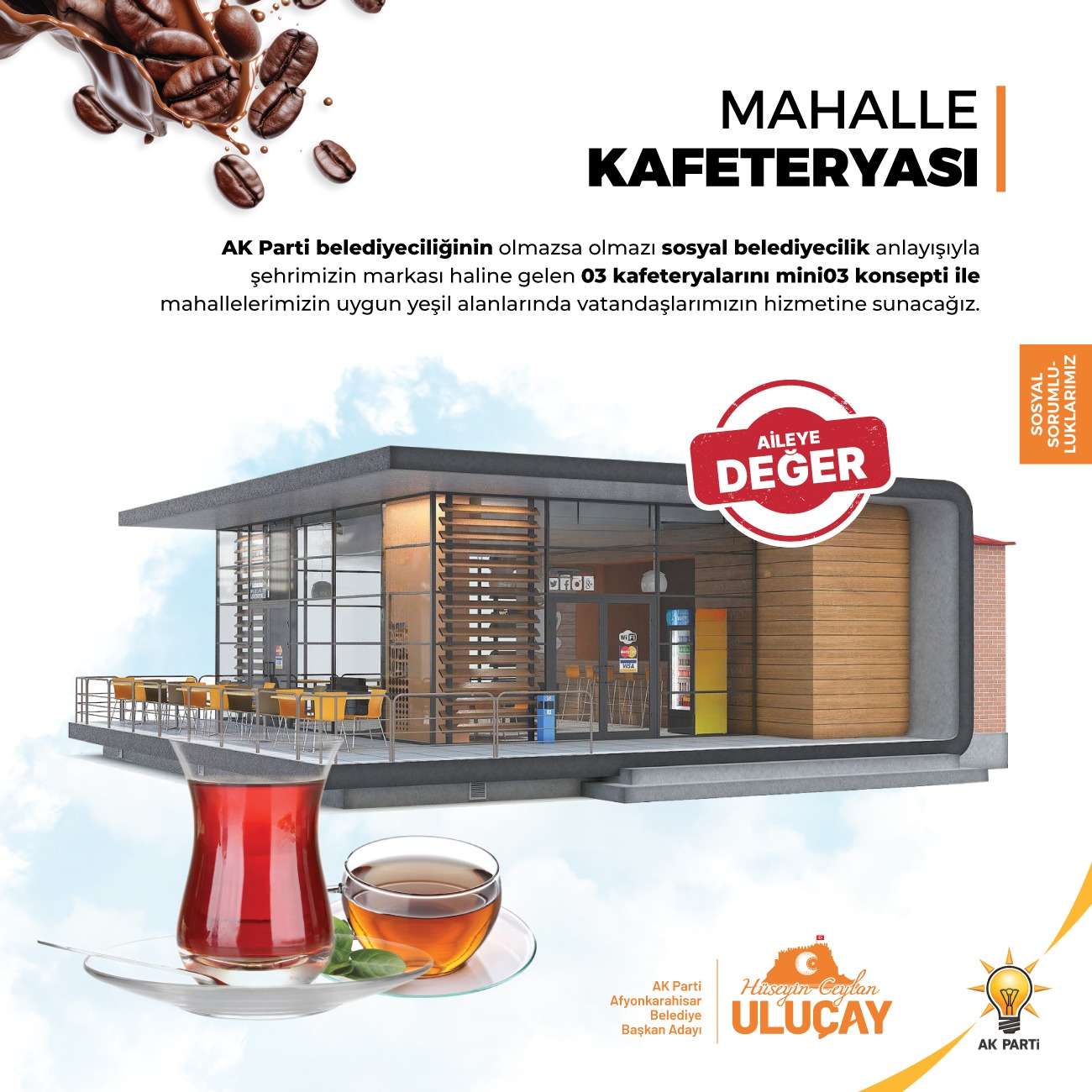 Uluçay’dan Mahallelere  Mini 03 Kafeterya Projesi