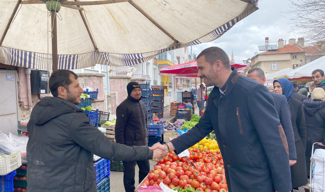 Mecidiye Mahallesi’nde esnafları ziyaret