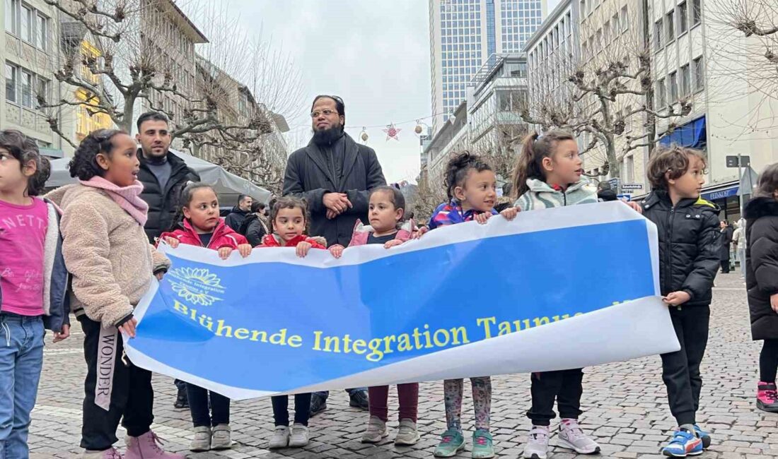 Almanya’nın Frankfurt kentindeki Fressgass