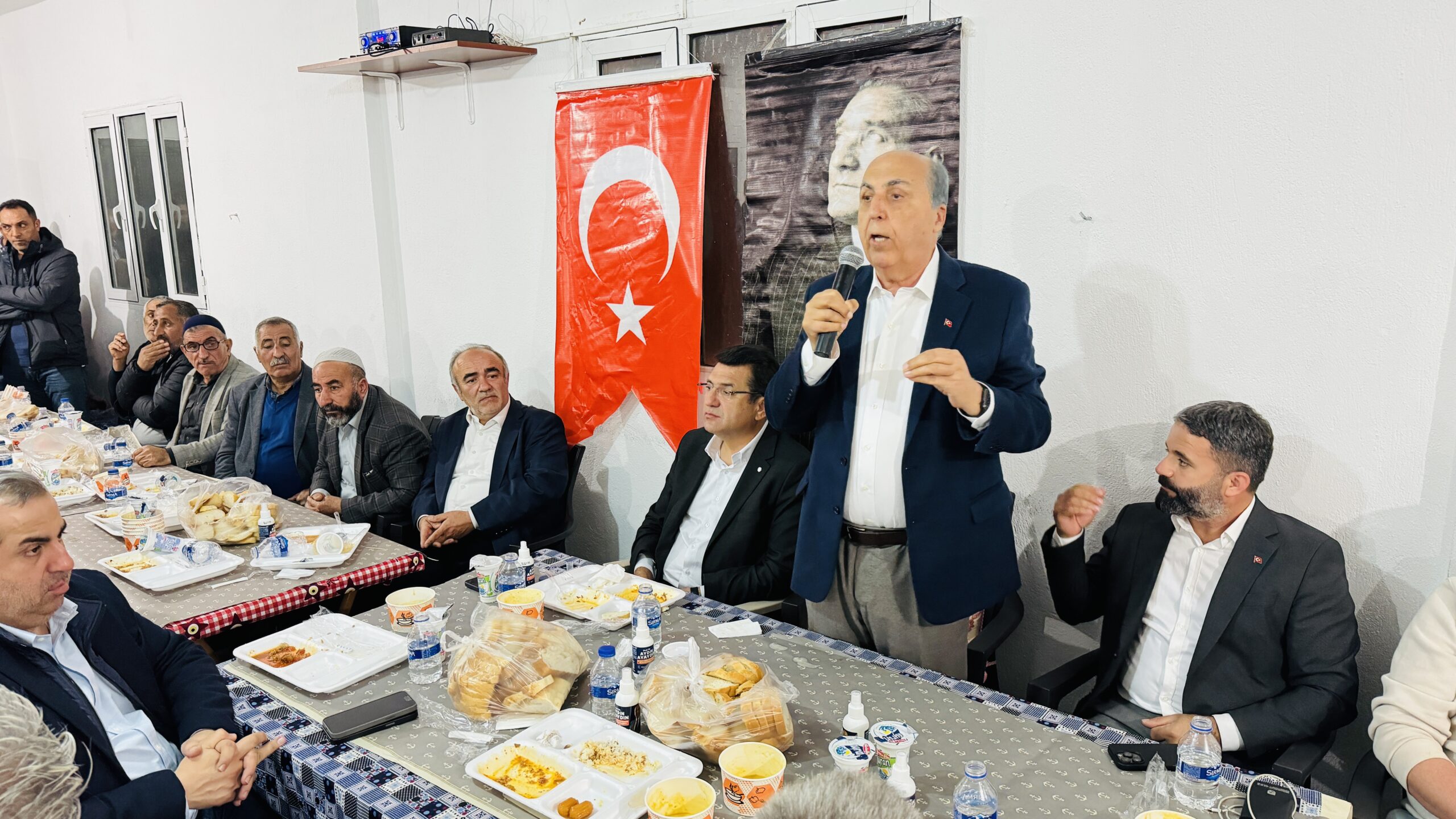 Muğla Büyükşehir Belediye Başkan adayı Ayaydın, ilk iftarı Bodrum'da yaptı