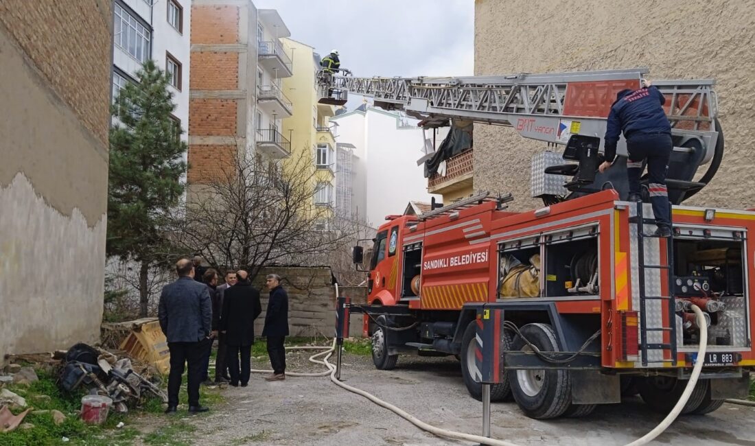 Afyonkarahisar’ın Sandıklı ilçesinde bir