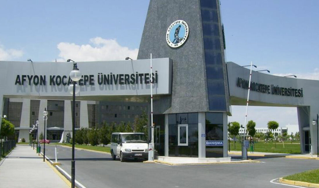 Afyon Kocatepe Üniversitesinden yapılan