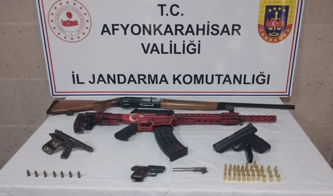 Afyonkarahisar İl Jandarma Komutanlığınca,