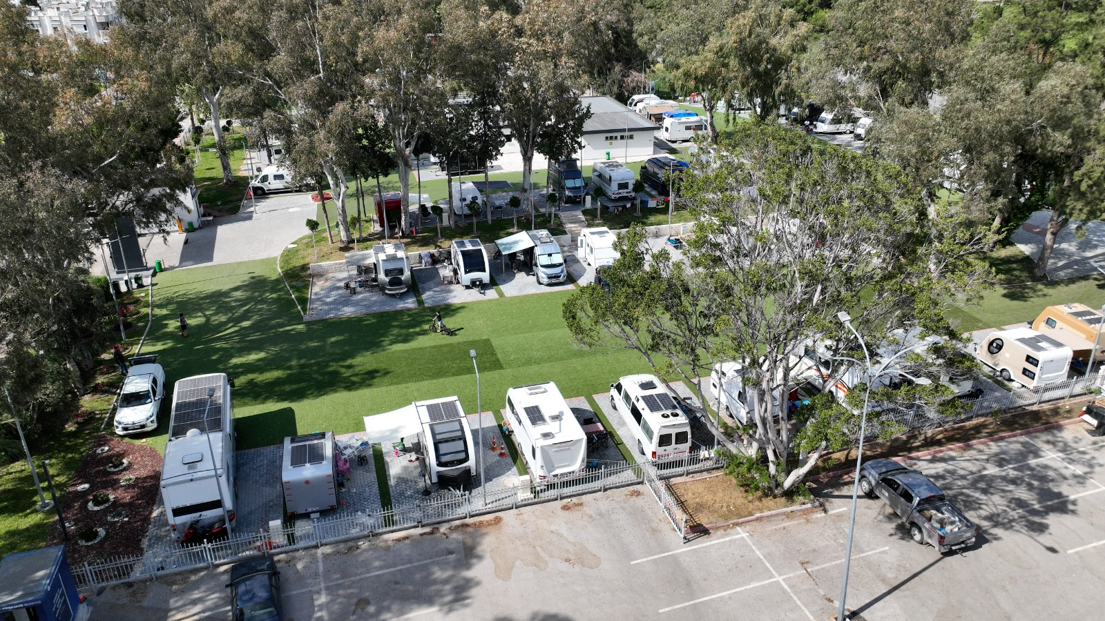 Karavan Park, tatilcilerin gözdesi oldu