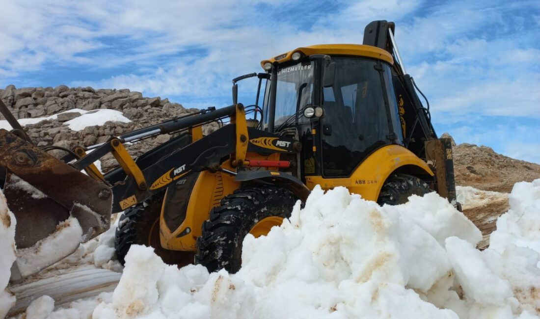 Yayla yolları ulaşıma açıldı