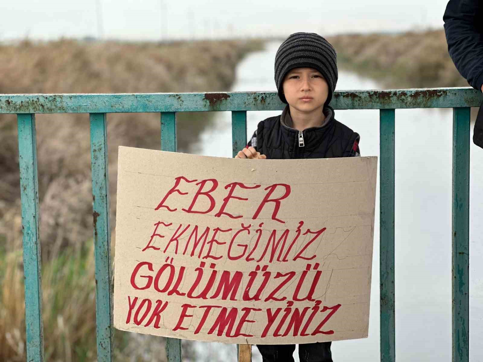 Eber Gölü’nün kurtarılması için bir araya geldiler