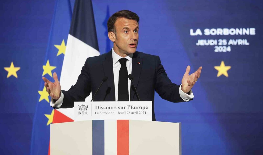 Fransa Cumhurbaşkanı Emmanuel Macron,