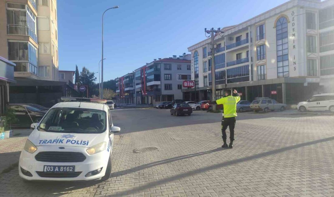 Afyonkarahisar’ın Dinar ilçesinde polis