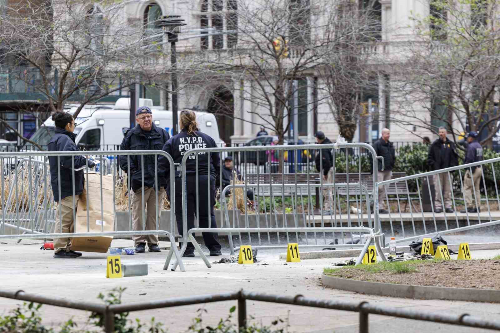 Trump’ın yargılandığı mahkemenin önünde kendini yakan adam hayatını kaybetti