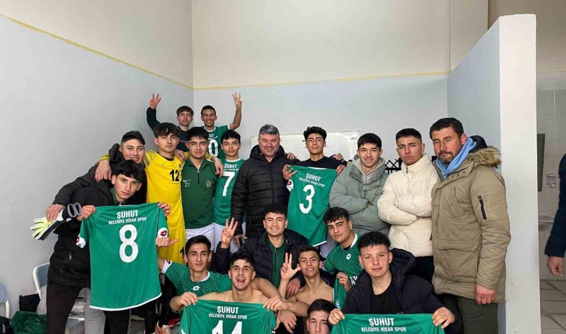 Afyonkarahisar U18’ler Futbol Ligi’nde