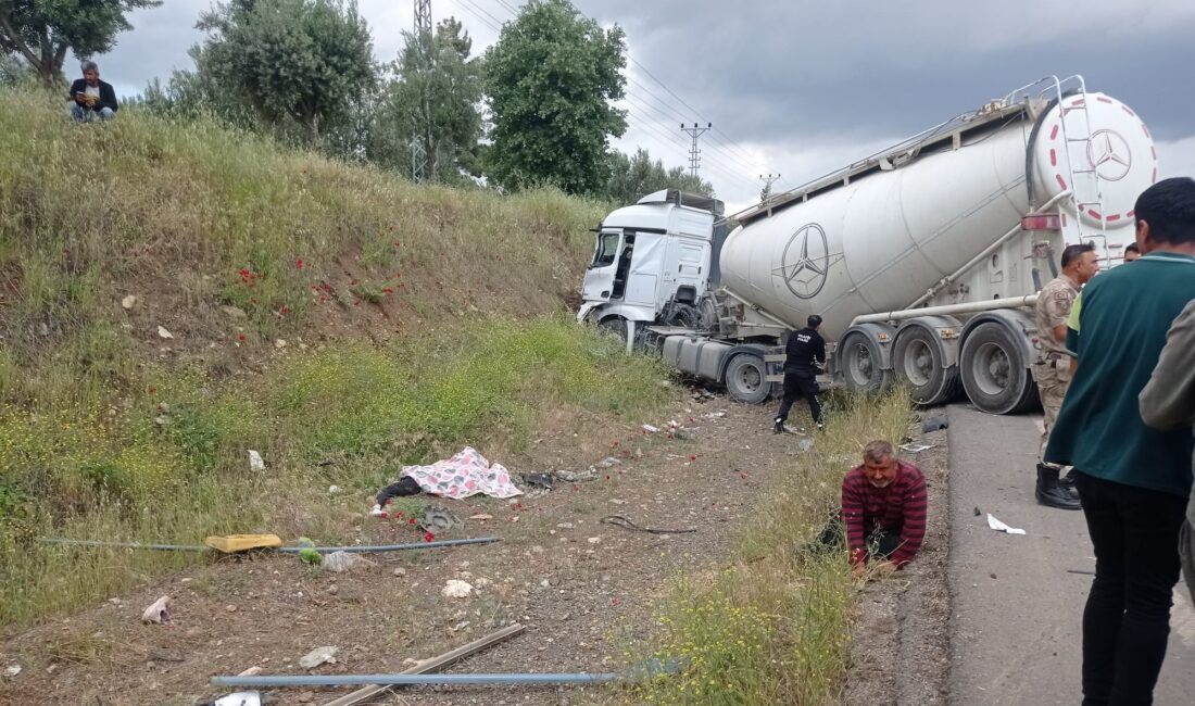 Gaziantep’in İslahiye ilçesinde tır,