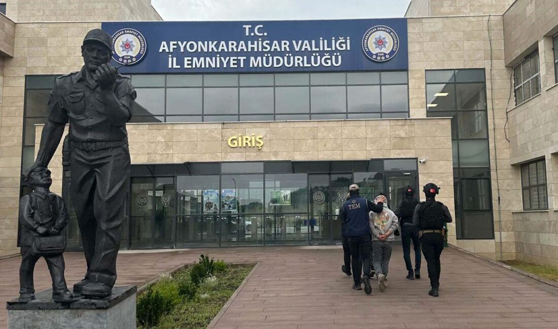 Afyonkarahisar’da polis tarafından DEAŞ