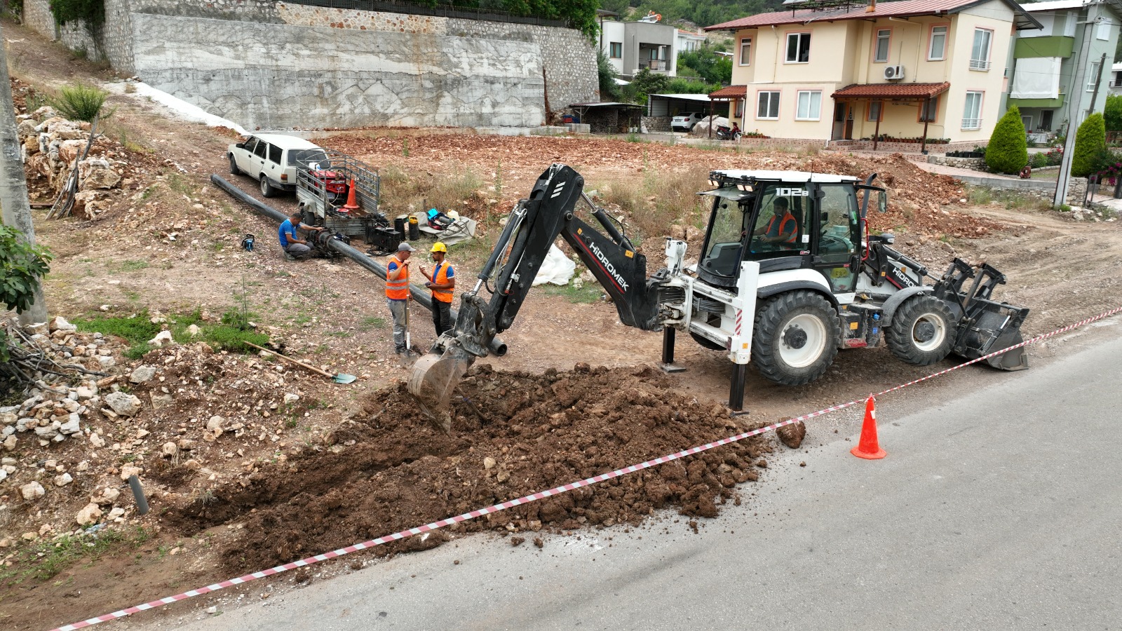 Adrasan’ın içme suyu sorununu ortadan kalkıyor