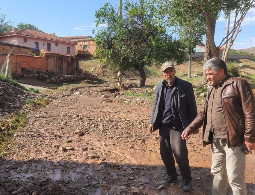 Afyonkarahisar’ın Bolvadin ilçesinde aniden