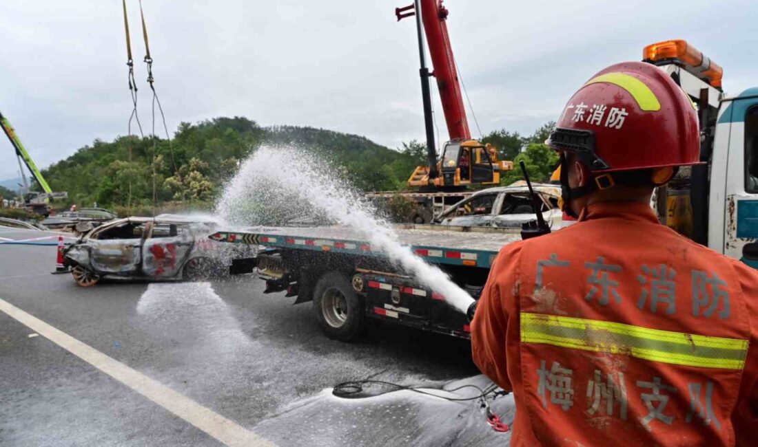 Çin’in Guangdong eyaletinde bir