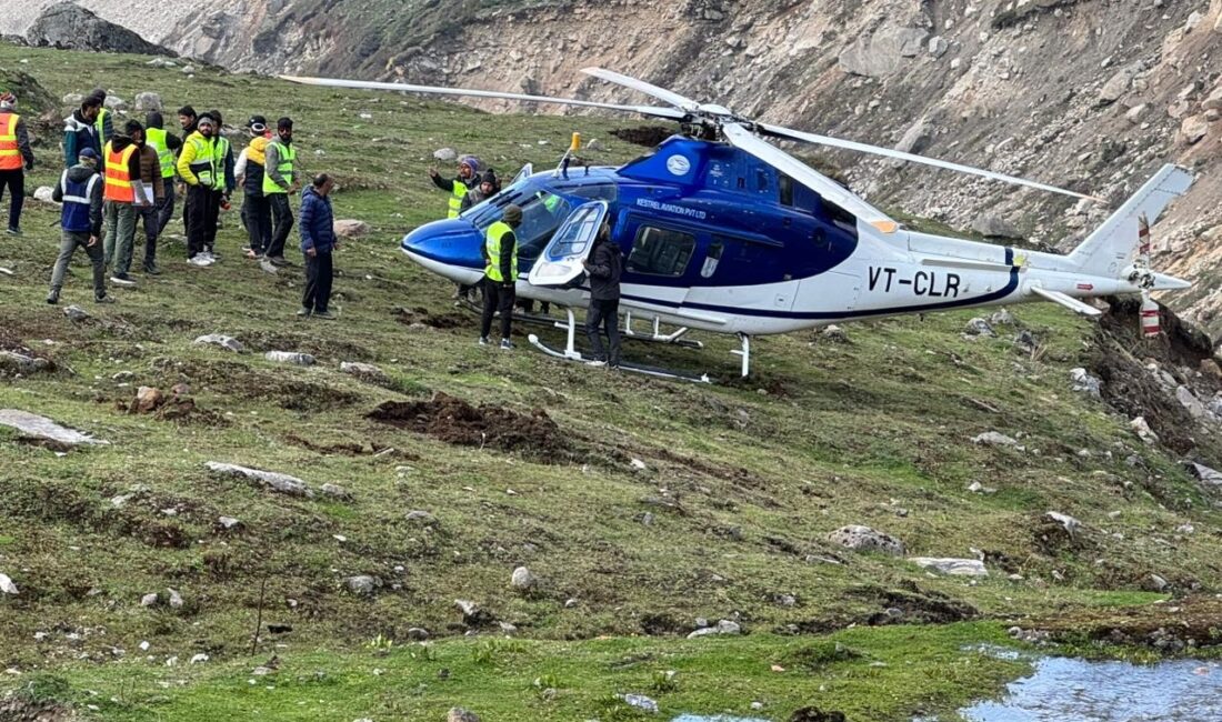 HİNDİSTAN'IN UTTARAKHAND EYALETİNDE İNİŞE