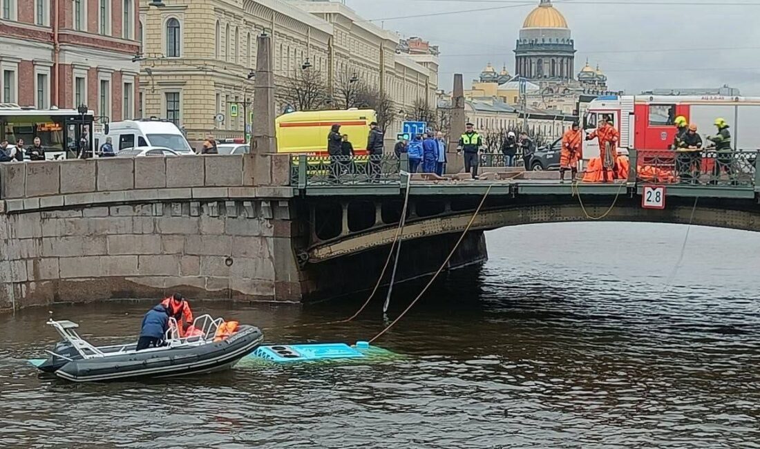 Rusya’nın St. Petersburg kentinde