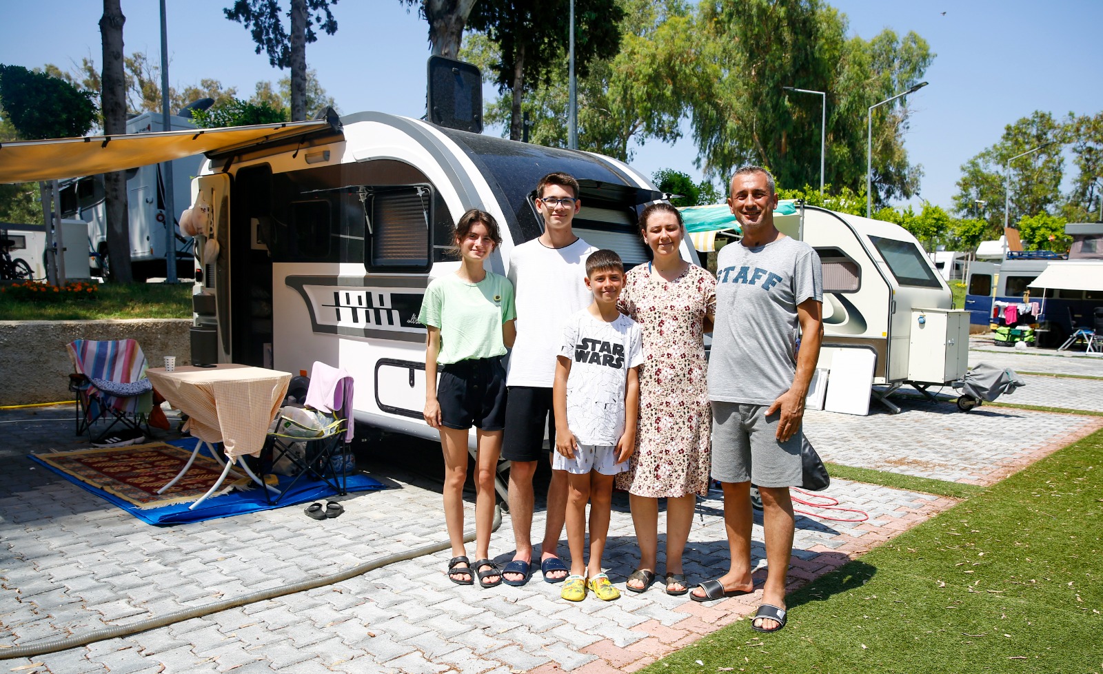 Karavan Park’a tatilci akını