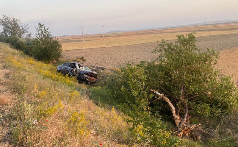 Afyonkarahisar’da trafik kazasında 4 kişi yaralandı