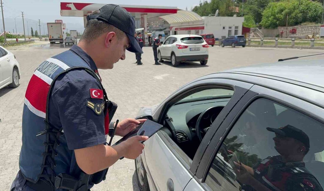 Afyonkarahisar’ın Bolvadin ilçesinde jandarma