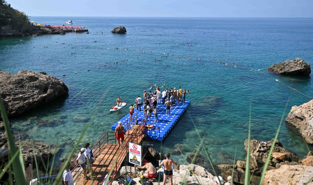 Antalya’da kent merkezinde bulunan