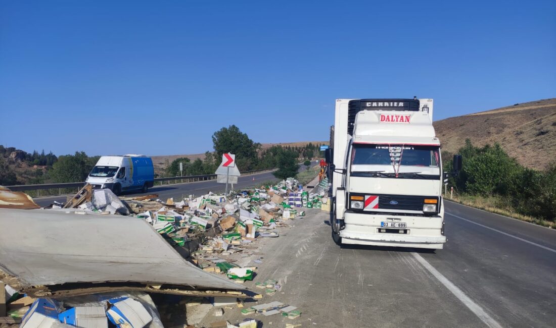 Afyonkarahisar’da meydana gelen trafik