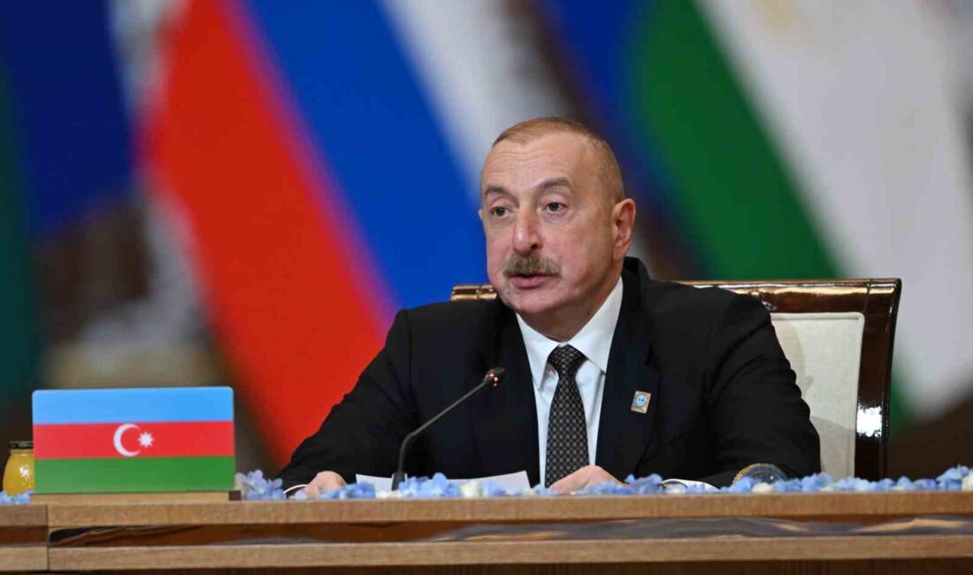 Azerbaycan Cumhurbaşkanı İlham Aliyev,