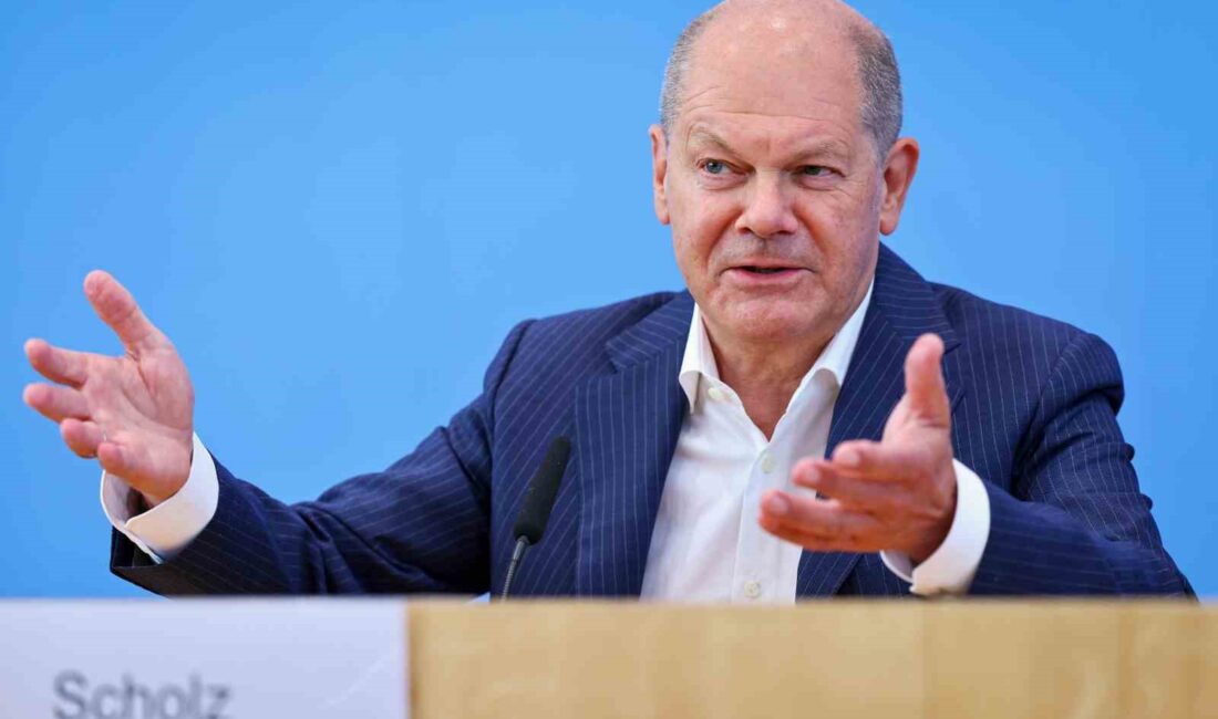 Almanya Başbakanı Olaf Scholz,