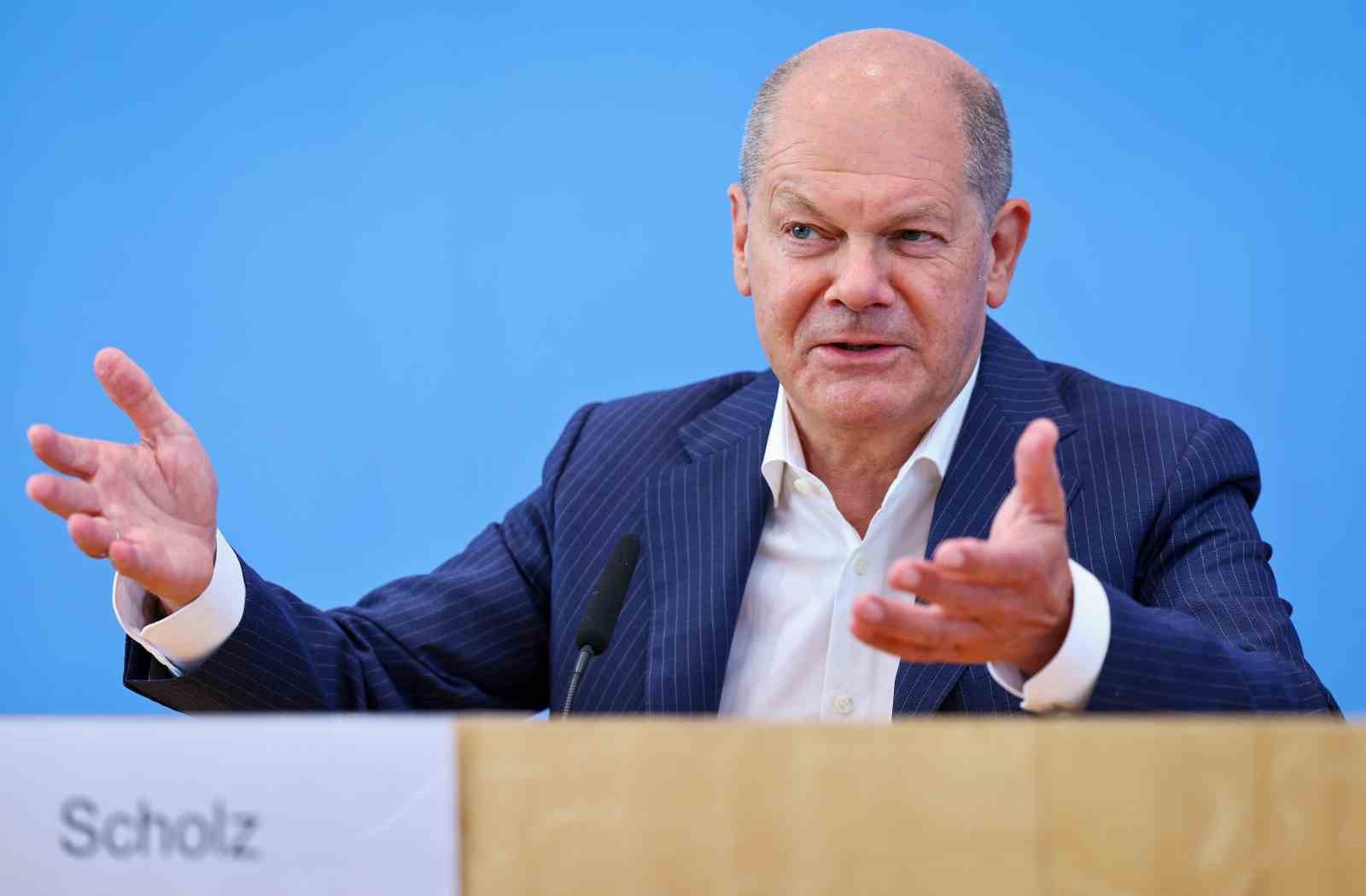 Almanya Başbakanı Scholz: “Düşünüyorum”