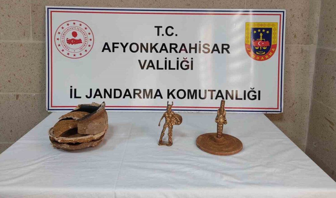 Afyonkarahisar’da jandarma takibe aldığı