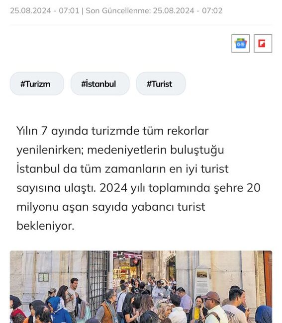 Turizm Bakanı, turizm sektöründe