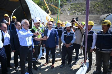 Bolu Tüneli’nde uzatma çalışmaları