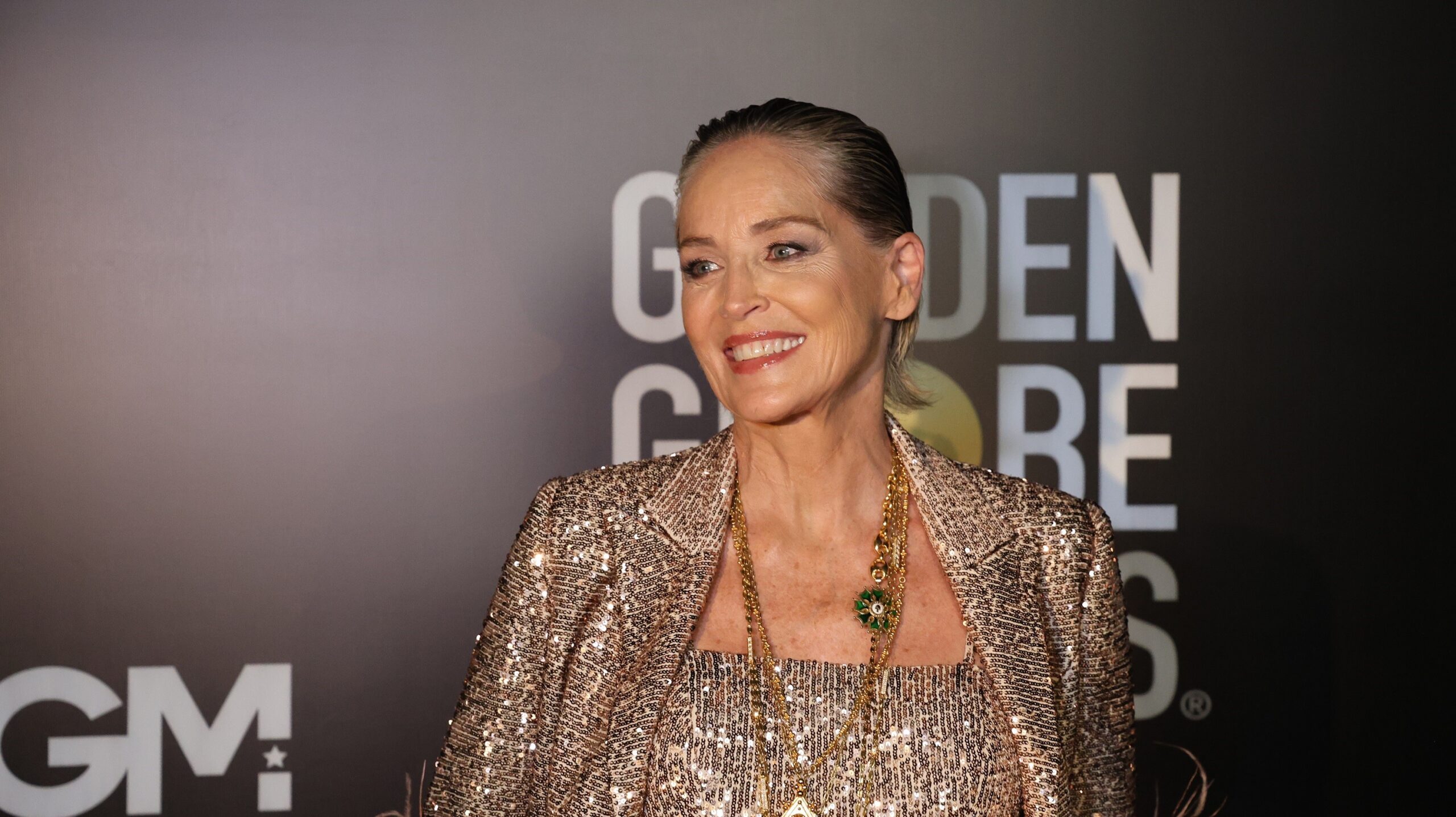 Dünyaca ünlü yıldız Sharon Stone ödülünü aldı