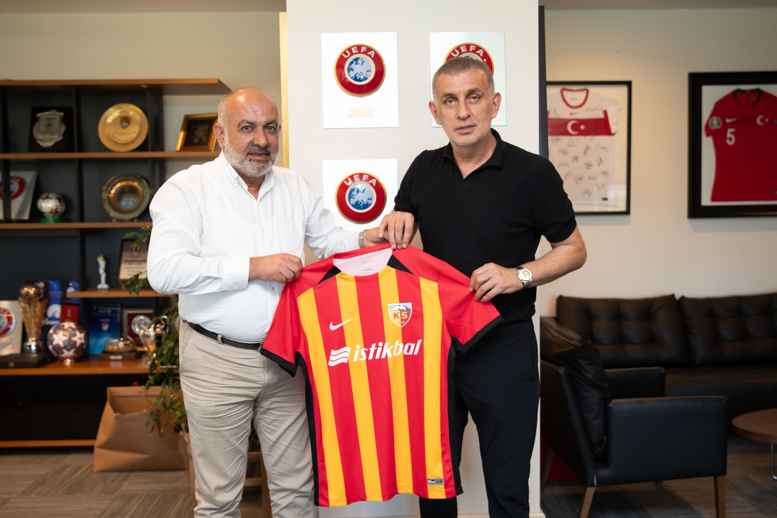 Kayserispor Başkanı Ali Çamlı’dan TFF’ye ziyaret