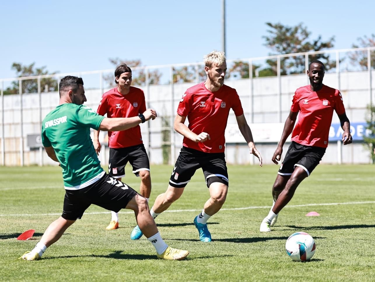 SİVAS – Sivasspor, Beşiktaş maçının hazırlıklarını sürdürdü