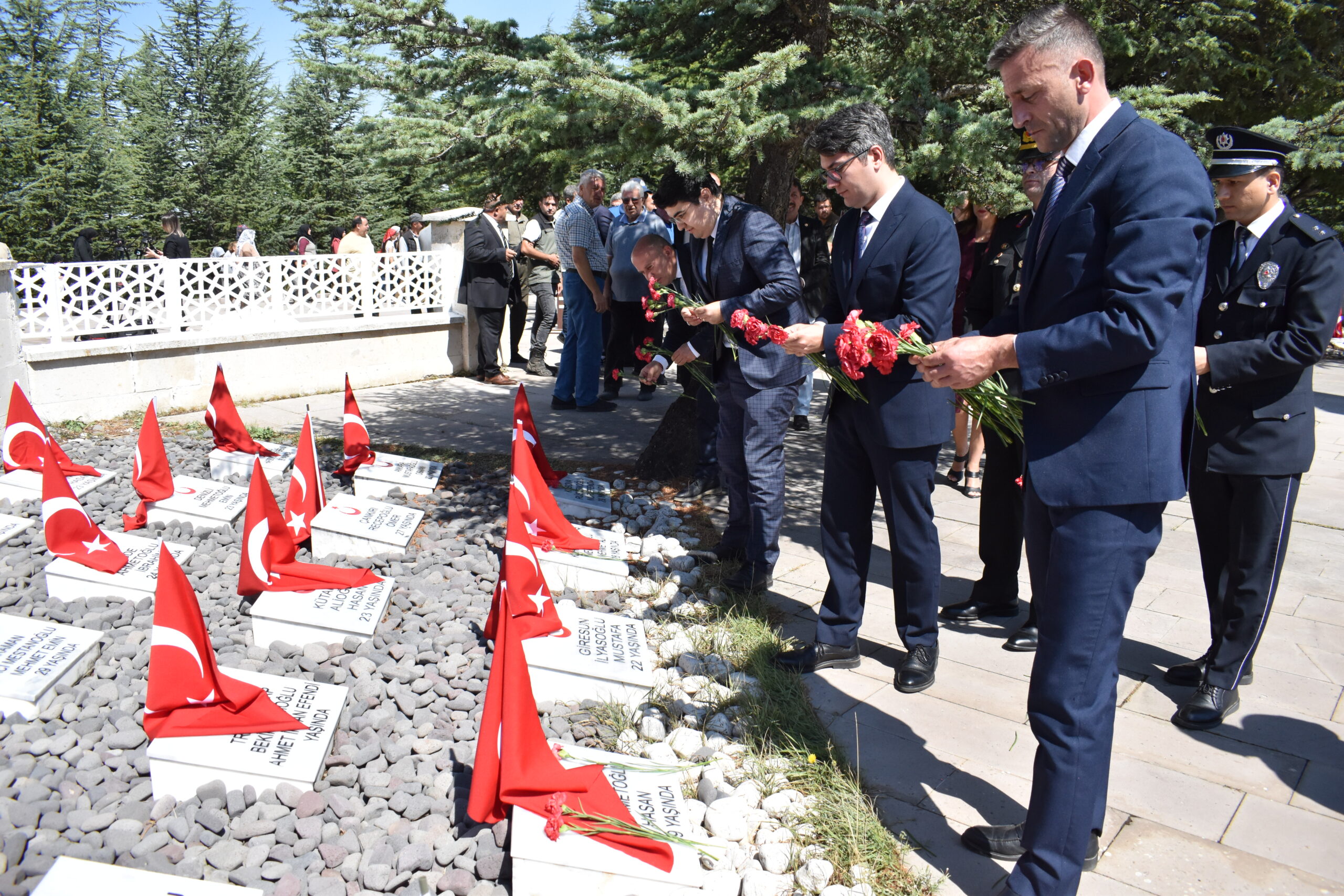 Albay Reşat Çiğiltepe Şehitliği’nde tören