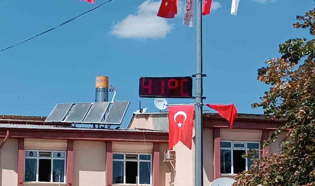 Hava sıcaklığının yükseldiği Afyonkarahisar’da