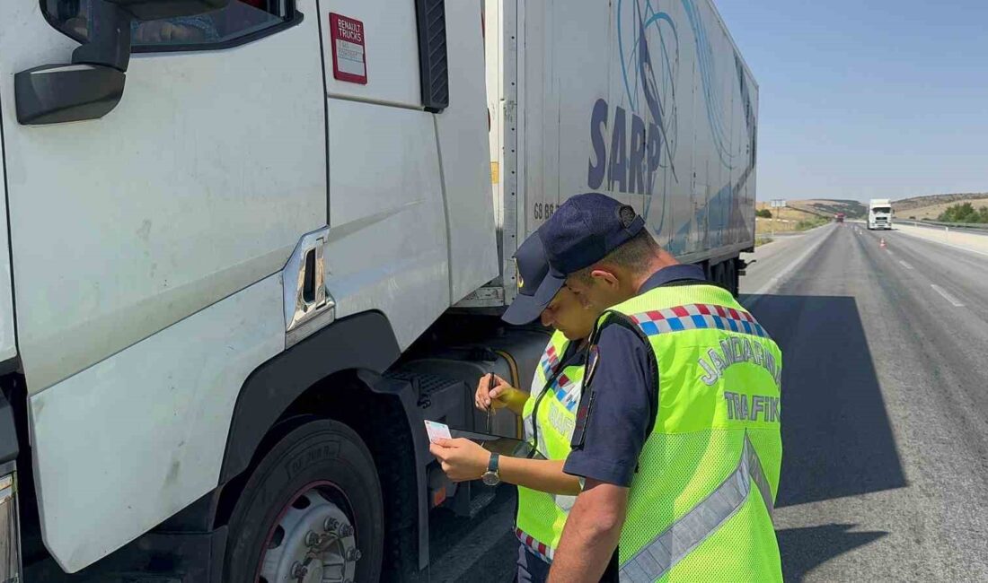 Afyonkarahisar’ın Bolvadin ilçesinde jandarma