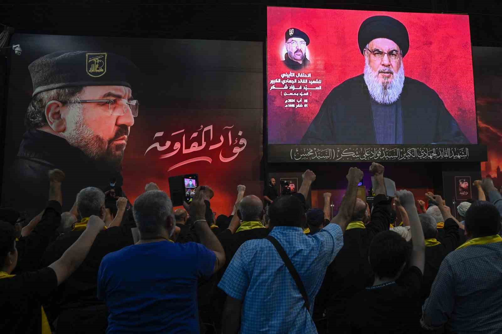 Hizbullah lideri Nasrallah: “Fuad Shukr suikastına sivil alanları ve İsrail altyapısını hedef almadan karşılık vermeye karar verdik”