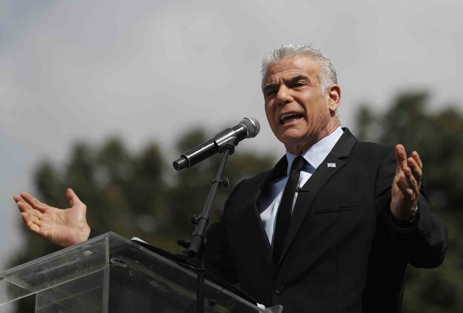 İsrail muhalefet lideri Lapid: “Netanyahu’nun müzakereleri sabote etmeye yönelik tüm girişimleri sona ermeli”