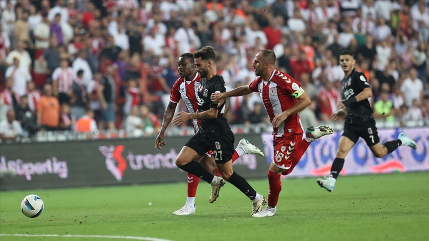 Beşiktaş Samsunspor’u 2-0 yendi